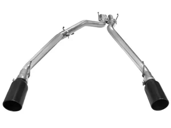 aFe MACHForce XP DPF-Back Exhaust 3in SS w/ 6in Black Tips 2014 Dodge Ram 1500 V6 3.0L EcoDiesel thumbnail 3