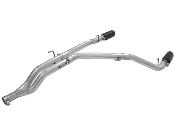 aFe MACHForce XP DPF-Back Exhaust 3in SS w/ 5in Black Tips 2014 Dodge Ram 1500 V6 3.0L EcoDiesel thumbnail 4