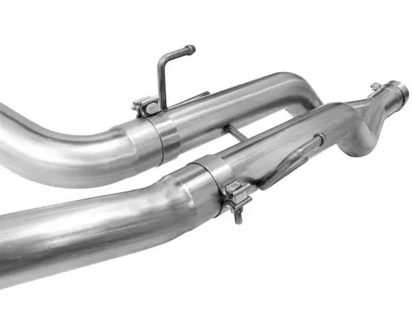 aFe MACHForce XP DPF-Back Exhaust 3in SS w/ 6in Polished Tips 2014 Dodge Ram 1500 V6 3.0L EcoDiesel thumbnail 5
