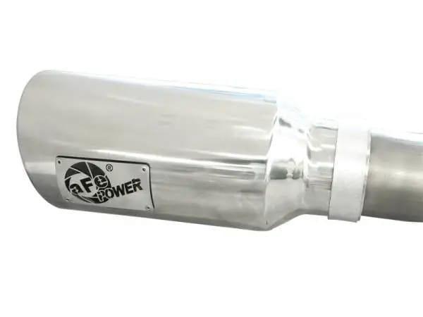 aFe MACHForce XP DPF-Back Exhaust 3in SS w/ 6in Polished Tips 2014 Dodge Ram 1500 V6 3.0L EcoDiesel thumbnail 6