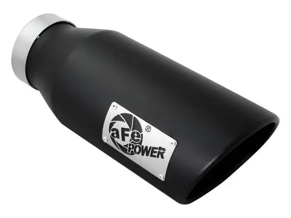 aFe MACHForce XP 4in Exhausts Cat-Back SS Side Exit 14-17 Dodge Ram 2500 V8-6.4L Hemi w/ Black Tips thumbnail 3