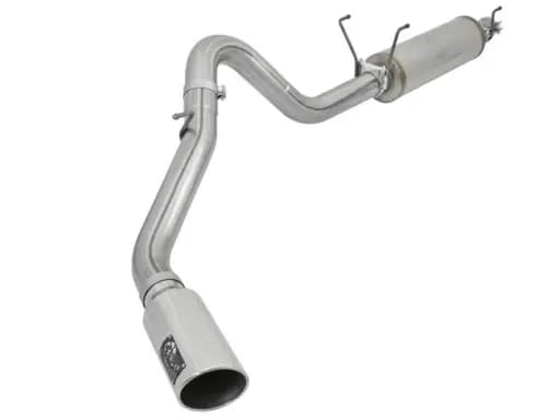 aFe MACHForce XP 4in Exhausts Cat-Back SS w/ Polished Tips 14-17 Dodge Ram 2500 V8-6.4L Hemi