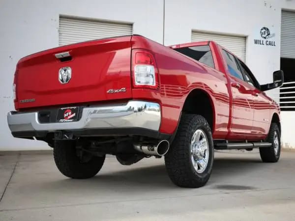 aFe MACHForce XP 4in Exhausts Cat-Back SS w/ Polished Tips 14-17 Dodge Ram 2500 V8-6.4L Hemi thumbnail 4