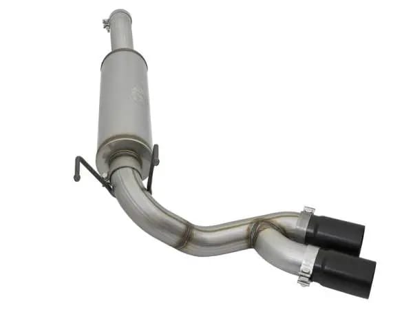 aFe Rebel Series 3-1/2in 409 SS Cat-Back Exhaust System w/Black Tip RAM 2500/3500 14-17 V8 6.4L thumbnail 2