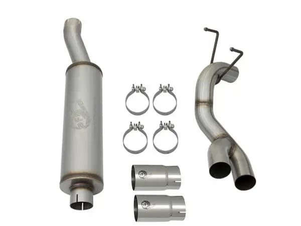 aFe POWER Rebel Series 3.5in 409 SS Cat Back Exhaust w/Pol Tips 14-17 RAM 2500/3500 V8-6.4L Hemi thumbnail 6