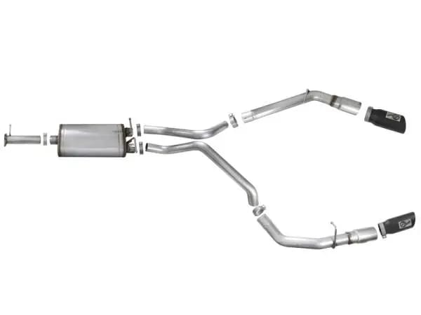 aFe MACH Force-Xp 3in 409 SS Cat-Back Exhaust 2019 RAM 1500 V8-5.7L w/ Black Tip thumbnail 7