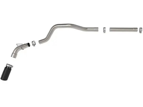 aFe LARGE BORE HD 3in 409-SS DPF-Back Exhaust w/Black Tip 14-18 RAM 1500 EcoDiesel V6-3.0L (td) thumbnail 3