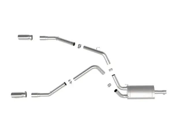 aFe Apollo GT Series 3 in 409 Stainless Steel Cat-Back Exhaust System w/ Polish Tip V8-5.7L HEMI thumbnail 7