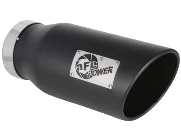 aFe Large-Bore HD 5in 409SS DPF-Back Exhaust System w/Black Tip 19-20 Ram Diesel Trucks L6-6.7L (td) thumbnail 2