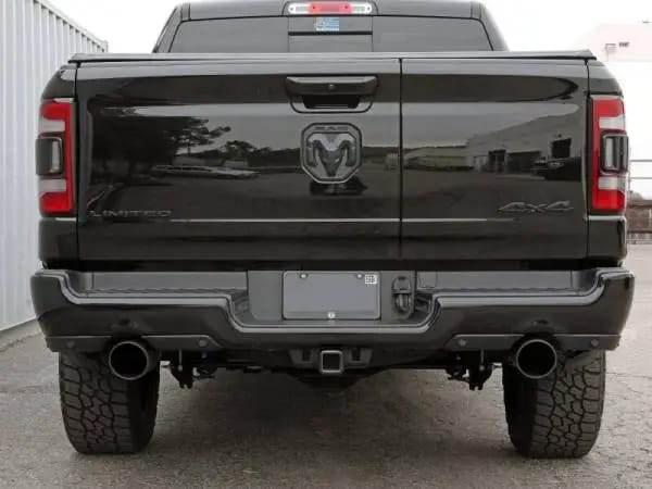 aFe Large Bore-HD 3 IN 409 Stainless Steel DPF-Back Exhaust System w/Black Tip RAM 1500 20-21 V6-3.0 thumbnail 4
