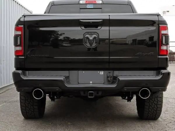 aFe Large Bore-HD 3in 409SS DPF-Back Exhaust System w/ Polished Tip RAM 1500 20-21 V6-3.0 thumbnail 4