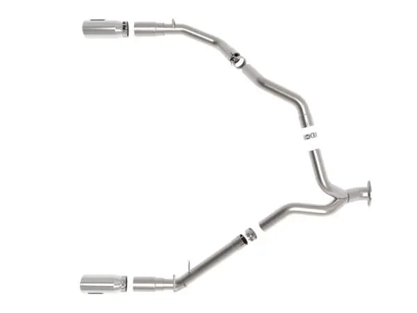 aFe Large Bore-HD 3in 409SS DPF-Back Exhaust System w/ Polished Tip RAM 1500 20-21 V6-3.0 thumbnail 6