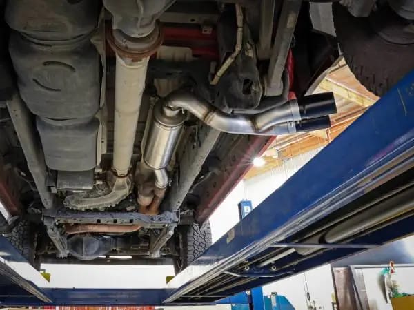 aFe POWER Rebel Series 3.5in SS Cat Back Exhaust w/Black Tips 19-21 RAM V8-6.4L Hemi thumbnail 3