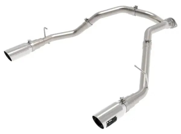 aFe Large Bore-HD 3in 409SS DPF-Back Exhaust System w/ Polished Tip RAM 1500 20-21 V6-3.0 thumbnail 7