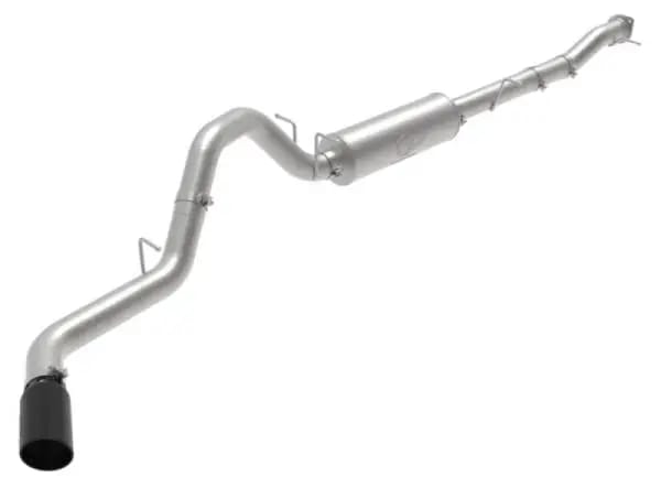 aFe Large Bore-HD 3in 409SS DPF-Back Exhaust System w/ Polished Tip RAM 1500 20-21 V6-3.0 thumbnail 8
