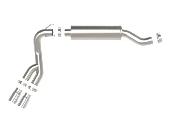 aFe POWER Rebel Series 3.5in SS Cat Back Exhaust w/Pol Tips 19-21 RAM V8-6.4L Hemi thumbnail 4