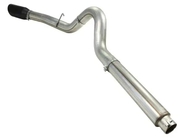 aFe MACHForce XP 5in DPF-Back Stainless Steel Exh Sys, Black tip, Ford Diesel Trucks 08-10 V8-6.4L thumbnail 5
