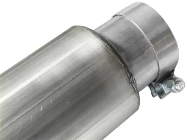 aFe MACHForce XP 5in DPF-Back Stainless Steel Exh Sys, polished tip,Ford Diesel Trucks 08-10 V8-6.4L thumbnail 7