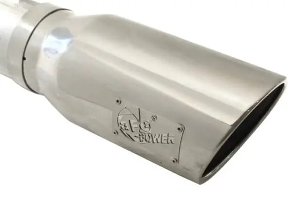aFe MACHForce XP 5in DPF-Back Stainless Steel Exh Sys, polished tip,Ford Diesel Trucks 08-10 V8-6.4L thumbnail 8