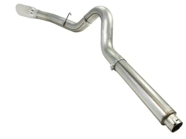 aFe MACHForce XP 5in DPF-Back Stainless Steel Exh Sys, polished tip,Ford Diesel Trucks 08-10 V8-6.4L thumbnail 5