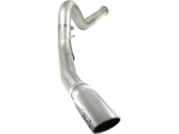 aFe MACHForce XP 5in DPF-Back Stainless Steel Exh Sys, polished tip,Ford Diesel Trucks 11-14 V8-6.7L thumbnail 2