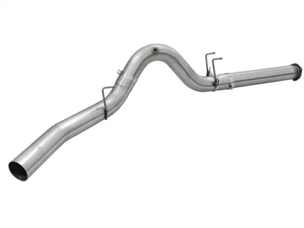 aFe MACHForce XP Exhaust 5in DPF-Back Stainless Steel Exhaust 2015 Ford Turbo Diesel V8 6.7L No Tip thumbnail 3