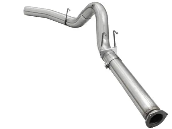 aFe MACHForce XP Exhaust 5in DPF-Back Stainless Steel Exhaust 2015 Ford Turbo Diesel V8 6.7L No Tip thumbnail 4
