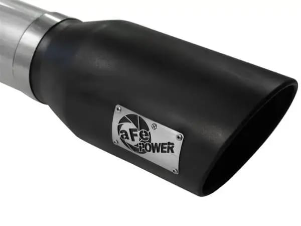 aFe MACHForce XP Exhaust 5in DPF-Back Stainless Steel Exht 2015 Ford Turbo Diesel V8 6.7L Black Tip thumbnail 7