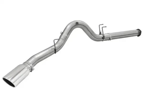 aFe MACHForce XP Exhaust 5in DPF-Back SS Exh 2015 Ford Turbo Diesel V8 6.7L Polished Tip thumbnail 3