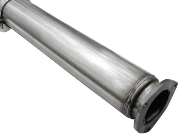 aFe MACHForce XP Exhaust 5in DPF-Back SS Exh 2015 Ford Turbo Diesel V8 6.7L Polished Tip thumbnail 6