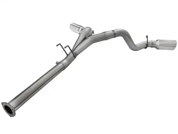 aFe LARGE BORE HD 4in 409-SS DPF-Back Exhaust w/Polished Tip 11-14 Ford Diesel Trucks V8-6.7L (td) thumbnail 4