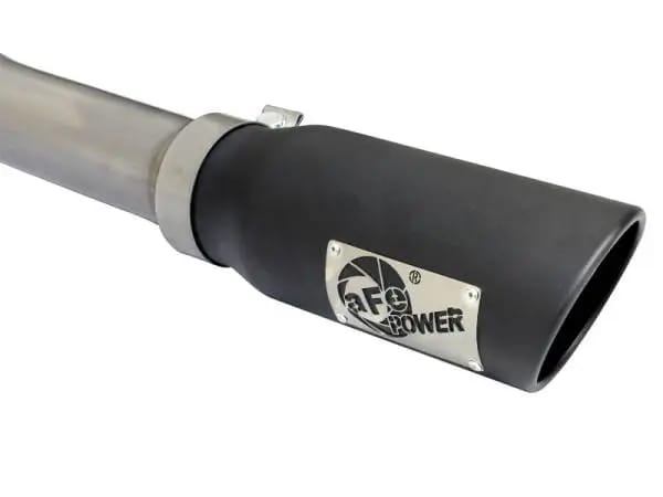 aFe MACHForce XP Exhaust 3in SS Dual Side Exit CB w/ Black Tips 2015 Ford F150 5.0L V8 CC/SB EC/LB thumbnail 6