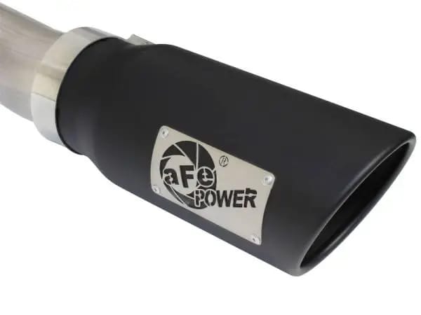 aFe MACHForce XP Exhaust 3in-3.5in SS Single Side Ext CB w/ Black Tip 99-04 Ford F150 V8 5.4L/6.8L thumbnail 7