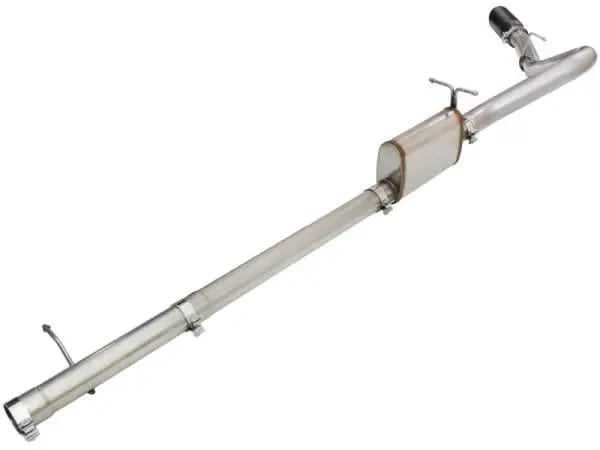 aFe MACHForce XP Exhaust 3in-3.5in SS Single Side Ext CB w/ Black Tip 99-04 Ford F150 V8 5.4L/6.8L thumbnail 4