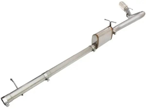 aFe MACHForce XP Exhaust 3in-3.5in SS Single Side Ext CB w/ Polish Tip 99-04 Ford F-250 V8 5.4L/6.8L thumbnail 4