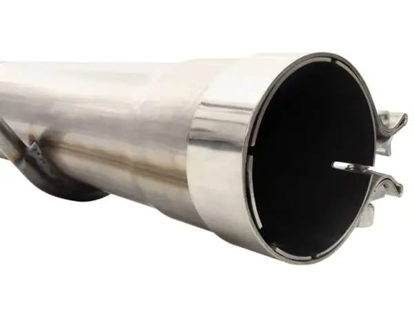 aFe MACHForce XP Exhaust 3in-3.5in SS Single Side Ext CB w/ Polish Tip 99-04 Ford F-250 V8 5.4L/6.8L thumbnail 5
