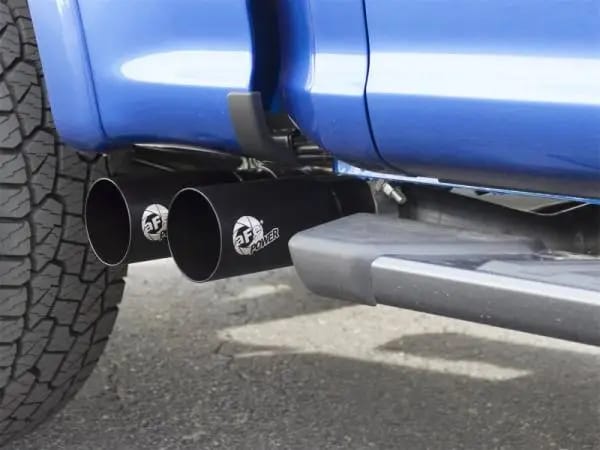 aFe Rebel Exhausts 3in SS Cat-Back 15-16 Ford F-150 EcoBoost V6 2.7/3.5L V8 5.0L w/ Black Tips thumbnail 5