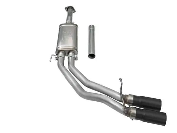 aFe Rebel Exhausts 3in SS Cat-Back 15-16 Ford F-150 EcoBoost V6 2.7/3.5L V8 5.0L w/ Black Tips thumbnail 7