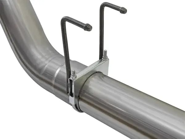 aFe LARGE BORE HD 5in 409-SS DPF-Back Exhaust w/Polished Tip 2017 Ford Diesel Trucks V8 6.7L (td) thumbnail 6