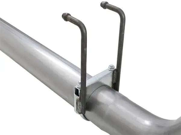 aFe Rebel XD 4in SS Down-Pipe Back Exhaust w/Dual Polished Tips 17-18 Ford Diesel Trucks V8-6.7L(td) thumbnail 3