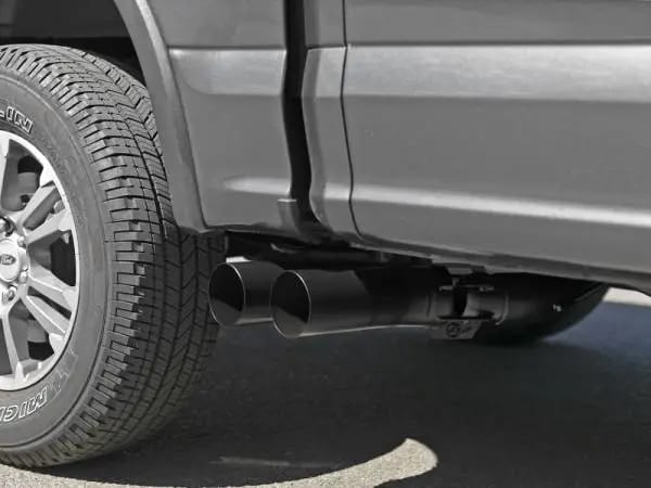 aFe Rebel DPF-Back 409 SS Exhaust System w/Dual Black Tips 18-19 Ford F-150 V6 3.0L (td) thumbnail 4