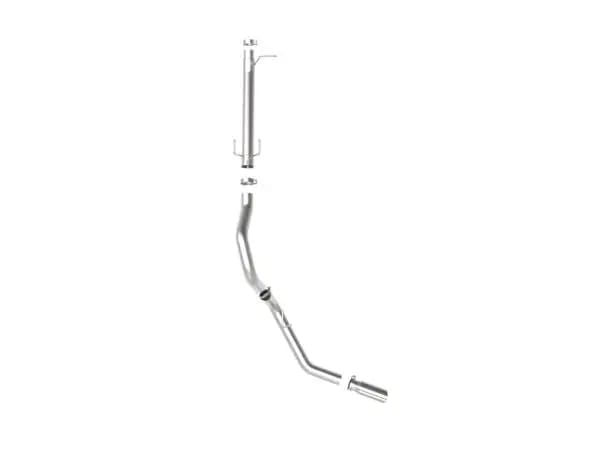 aFe Apollo GT Series 3-1/2in 409 SS Axle-Back Exhaust 17-20 Ford F-250/F-350 Polished Tip No Muffler thumbnail 3