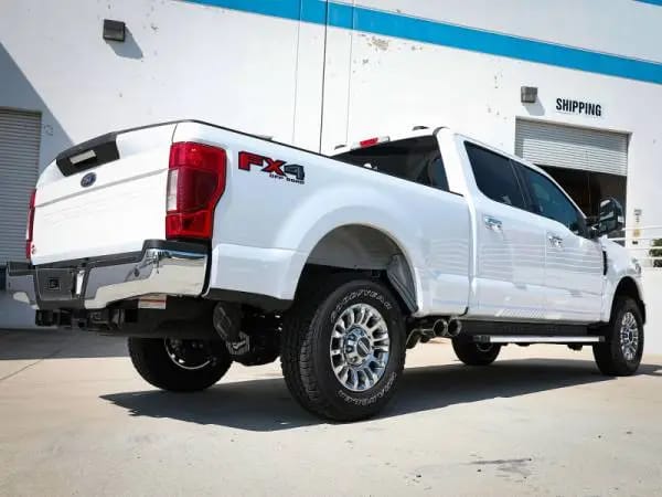 aFe Rebel Series 3in 409 SS Cat-Back Exhaust w/ Polish Tips 17-20 Ford F-250 V8 6.2L thumbnail 4