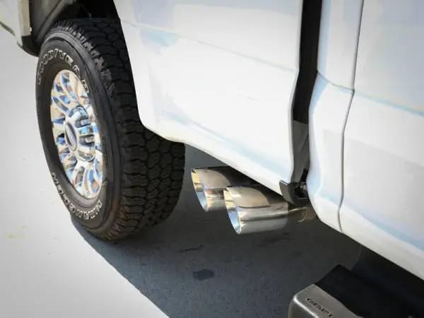 aFe Rebel Series 3in 409 SS Cat-Back Exhaust w/ Polish Tips 17-20 Ford F-250 V8 6.2L thumbnail 5