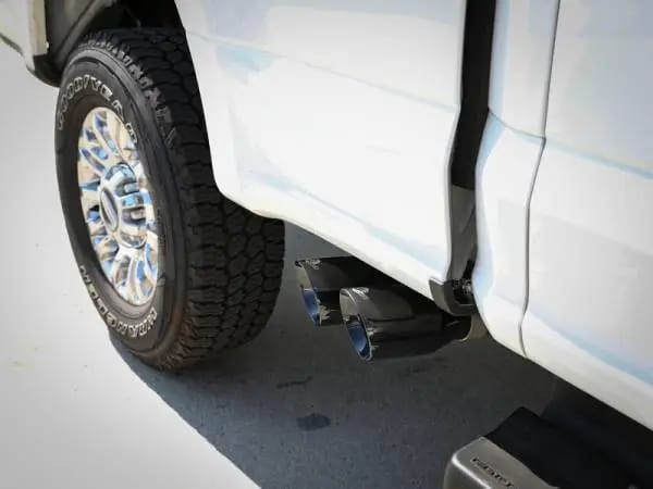 aFe Rebel Series 3in 409 SS Cat-Back Exhaust w/ Black Tips 17-20 Ford F-250/F350 V8 6.2L/7.3L thumbnail 5