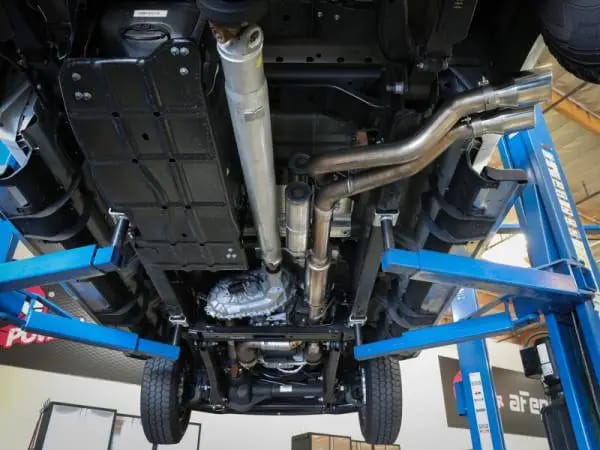 aFe Rebel Series 3in 409 SS Cat-Back Exhaust w/ Polish Tips 17-20 Ford F-250 V8 6.2L thumbnail 6