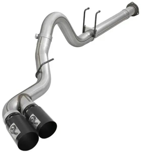 aFe Power 11-14 Ford F250/F350 6.7L Diesel Rebel XD 4in 409 SS DPF-Back Exhaust System - Black Tips thumbnail 6