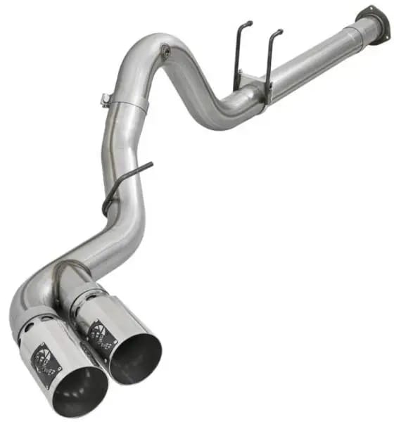 aFe Power 15-16 Ford F250/F350 6.7L Diesel Rebel XD 4in 409 SS DPF-Back Exhaust System - Pol Tips thumbnail 6