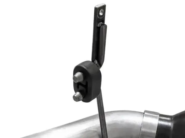 aFe Large Bore-HD 4in 409 Stainless Steel DPF-Back Exhaust w/Black Tip 15-16 Ford Diesel V8 Trucks thumbnail 5