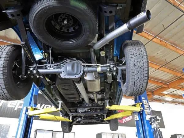 aFe Apollo GT 3in 409 SS Cat-Back Exhaust 2021 Ford F-150 V6 2.7L/3.5L (tt)/V8 5.0L w/ Polished Tips thumbnail 6
